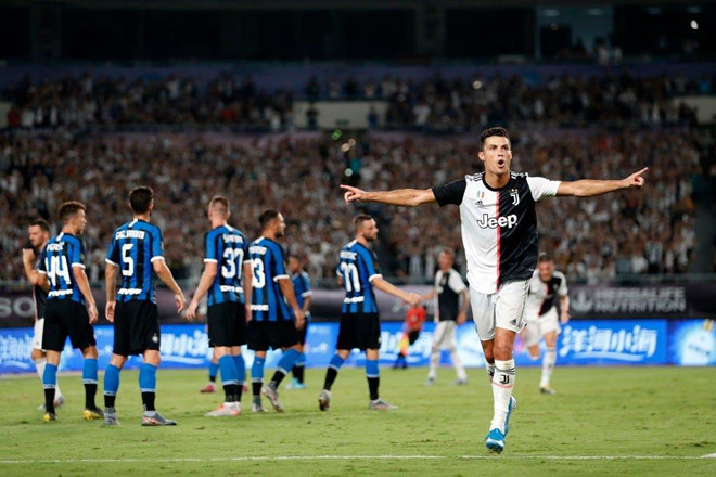 Ronaldo ghi bàn giúp Juventus thắng Inter Milan tại ICC Cup-1