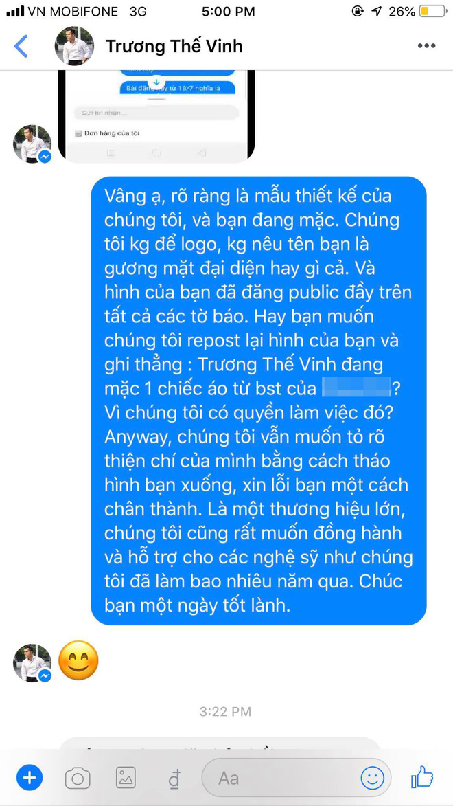 Trương Thế Vinh gay gắt đòi phí quảng cáo 25 triệu, chỉ nói chuyện với trình độ 12/12 khi bị nhãn hàng sử dụng hình ảnh trái phép-7