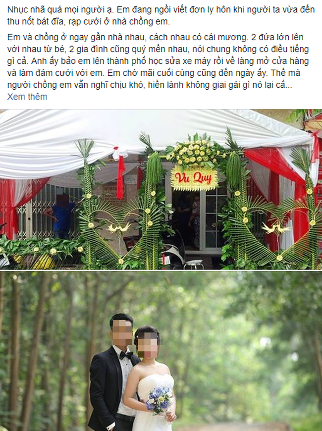 Cuộc hôn nhân dài 2 ngày: Đang ngồi đếm phong bì với mẹ chồng thì nhận được tin chồng vào vai chú rể tại 1 đám cưới khác-1