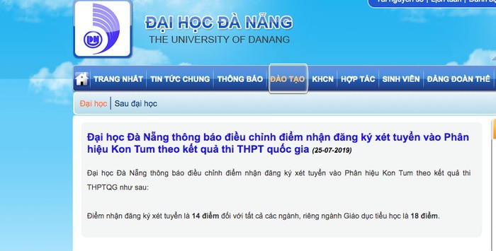 Tuyển sinh 2019: Nhiều trường đại học tăng điểm sàn-2