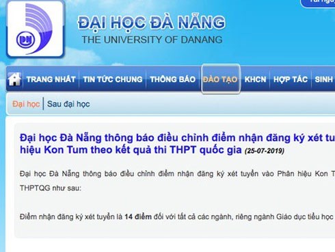 Tuyển sinh 2019: Nhiều trường đại học tăng điểm sàn