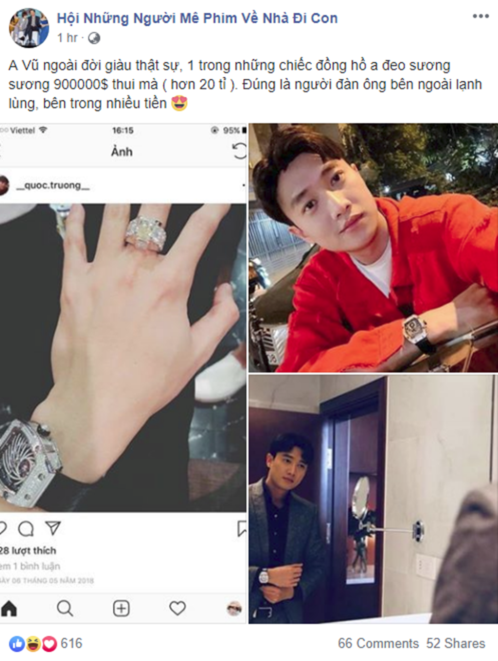 Ngoài đồng hồ 22 tỷ bị nghi fake, Vũ Sở Khanh(Về nhà đi con) còn có đồ hiệu nào?-3