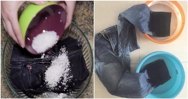 Mang muối đổ vào quần jeans, nghe lạ đời nhưng biết lý do ai cũng muốn làm theo-1