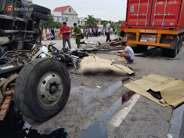 Khởi tố bị can, bắt tạm giam tài xế xe tải bị lật đè tử vong 5 người trên quốc lộ-1