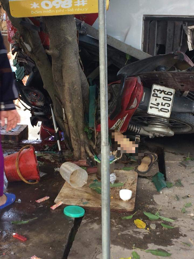 Cận cảnh hiện trường xe khách của nhà xe Đức Hùng gặp nạn khiến 5 người thương vong ở Quảng Ninh-6