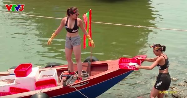 Cuộc đua kỳ thú: Vô tư mặc đồ bơi gợi cảm, Hoa hậu Kỳ Duyên lộ bụng mỡ-3