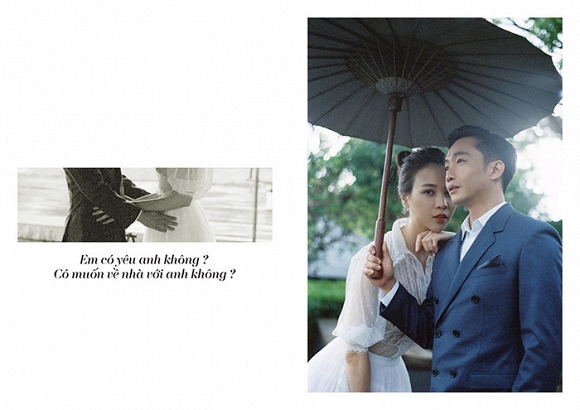 Vài giờ trước hôn lễ, Đàm Thu Trang và Cường Đô La gây sốt với bộ ảnh cưới cuối cùng đậm chất ngôn tình-7