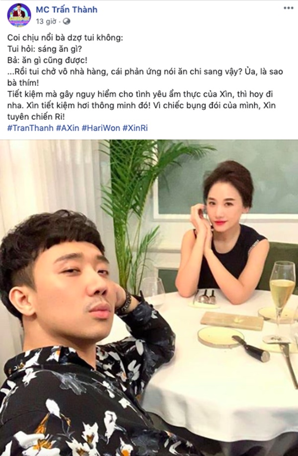 Hari Won nổi giận đòi siết chặt chi tiêu vì ông xã tiêu xài hoang phí, Trấn Thành chịu hết nổi, công khai tuyên chiến ngược-2