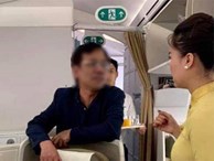 Đại gia phủ nhận “sàm sỡ” nữ hành khách trên máy bay, lý giải do bị té trượt