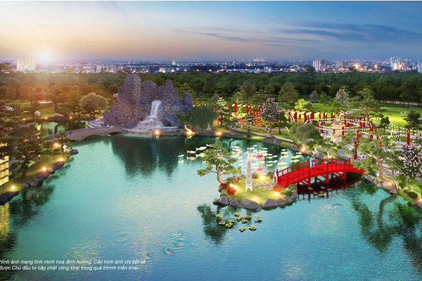 Vườn Nhật lớn nhất Việt Nam sắp ra mắt ở Vinhomes Smart City-2