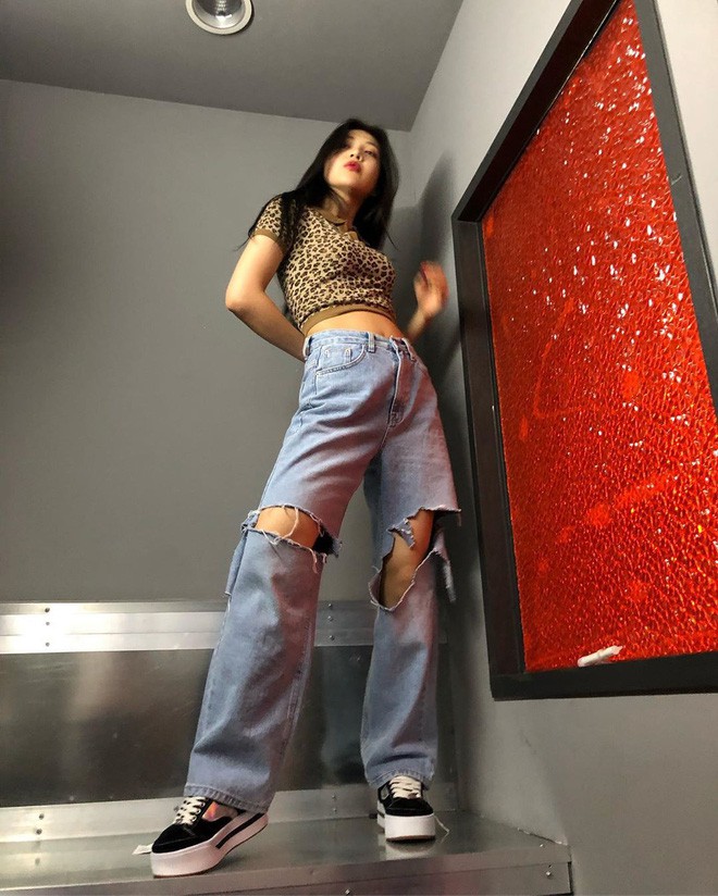 Khi mà sao Hàn, sao Việt còn đang diện ầm ầm và sexy hết nấc thế này thì mốt da báo còn lâu mới bay màu-6