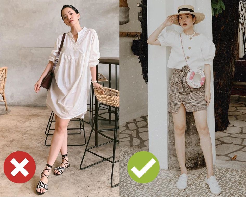 4 kiểu ăn mặc sau không xấu, nhưng nàng thấp bé cứ xác định sẽ bị dìm dáng tơi tả nếu áp dụng-3