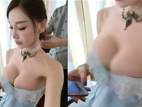 Phù dâu ép ngực