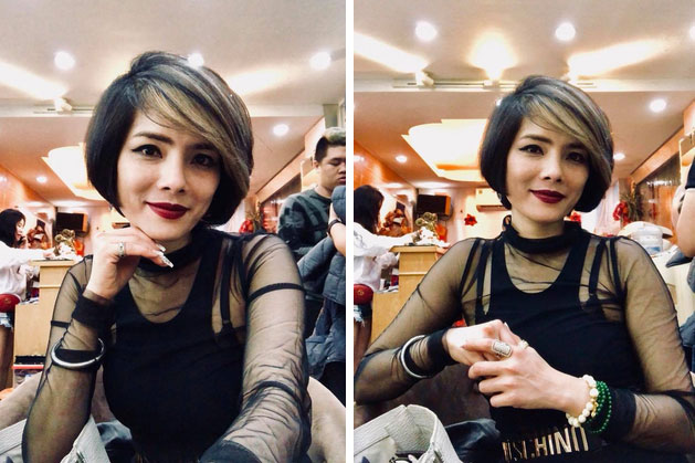 Không chỉ tái xuất với phong cách hổ báo, ngoài đờiTrà Cave Kiều Thanh cũng táo bạo với quần rách áo xẻ chẳng giống ai-2