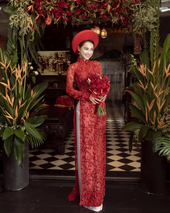 Nhã Phương đốn tim người hâm mộ khi khoác lên mình chiếc áo cô dâu-8