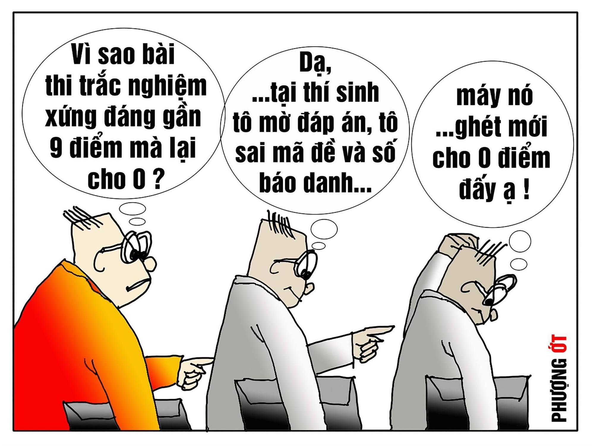 Điểm thi gần 9 thành 0: Tại thí sinh, người chấm hay phần mềm?-1