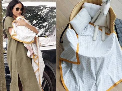 Hé lộ sự thật đau lòng đằng sau chiếc chăn hữu cơ đắt đỏ Meghan Markle sử dụng cho con trai đầu lòng