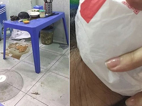 Mua đùi gà nướng trong siêu thị lớn, mẹ bầu hoảng hốt khi bóc phần thịt ra thấy chi chít mảng bám lạ màu vàng-4