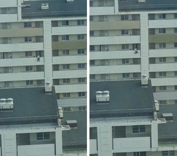 Bức ảnh chụp khoảnh khắc nam thanh niên nhảy lầu tự tử khiến dân mạng Hàn Quốc đứng tim nhưng sự thật hóa ra rất bất ngờ-2