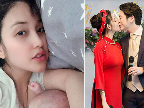 Lâu lắm mới thấy Mai Hồ khoe ảnh tình tứ bên chồng hậu sinh con thứ 2, ngoại hình ông xã Việt kiều gây chú ý-6