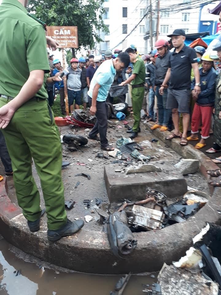 Video: Hiện trường xe khách lao vào chợ, tông hàng loạt người đang mua bán, ít nhất 3 người chết-2