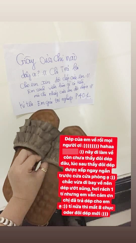 Đã nghèo còn mắc cái eo, cô gái trẻ ngỡ ngàng khi bị mất đôi dép lê, kẻ trộm để lại cho đôi giày rách bươm xơ mướp-3