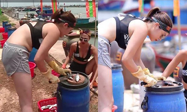 Hết bị soi bụng mỡ, Kỳ Duyên lại lộ cằm nhọn hoắt, môi sưng phù bất thường-2