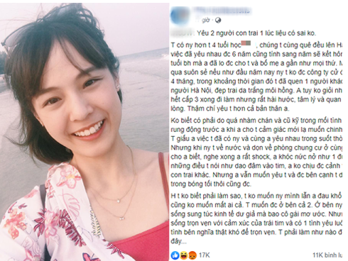 Chuyện tình tay 3 đầy ngang trái: Yêu 2 chàng cùng lúc và không nỡ bỏ ai, đến khi bị phát hiện thì biểu hiện của người thứ 3 mới thật sự gây sốc