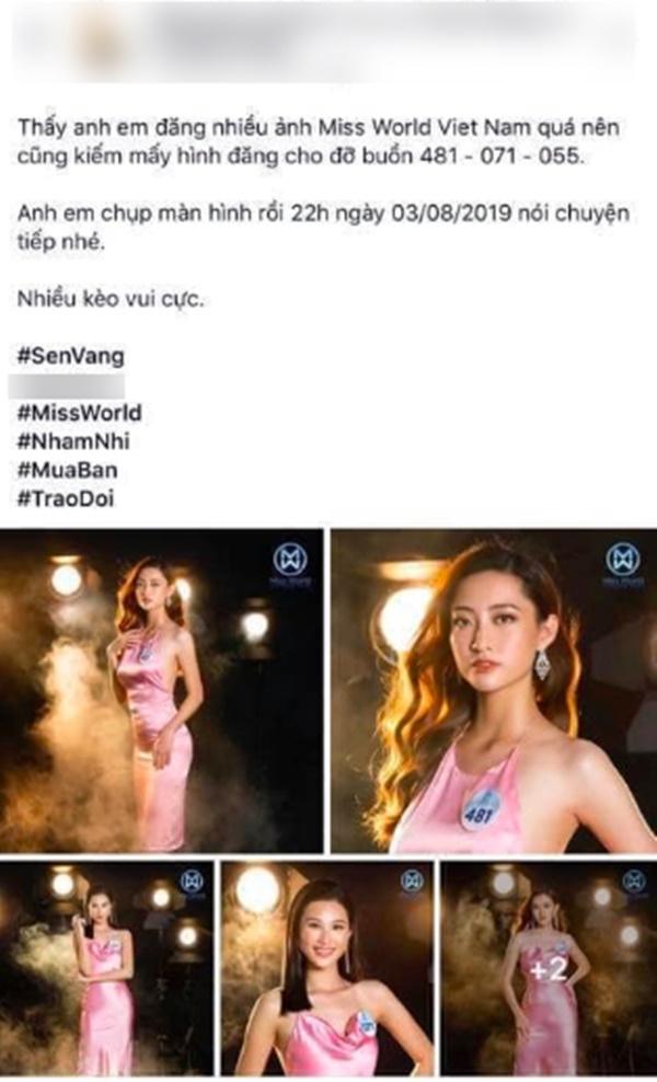 Vừa đăng quang Hoa hậu, Lương Thùy Linh đã dính tin đồn mua giải từ một bài tố cáo đáng nghi vấn trên mạng xã hội-2
