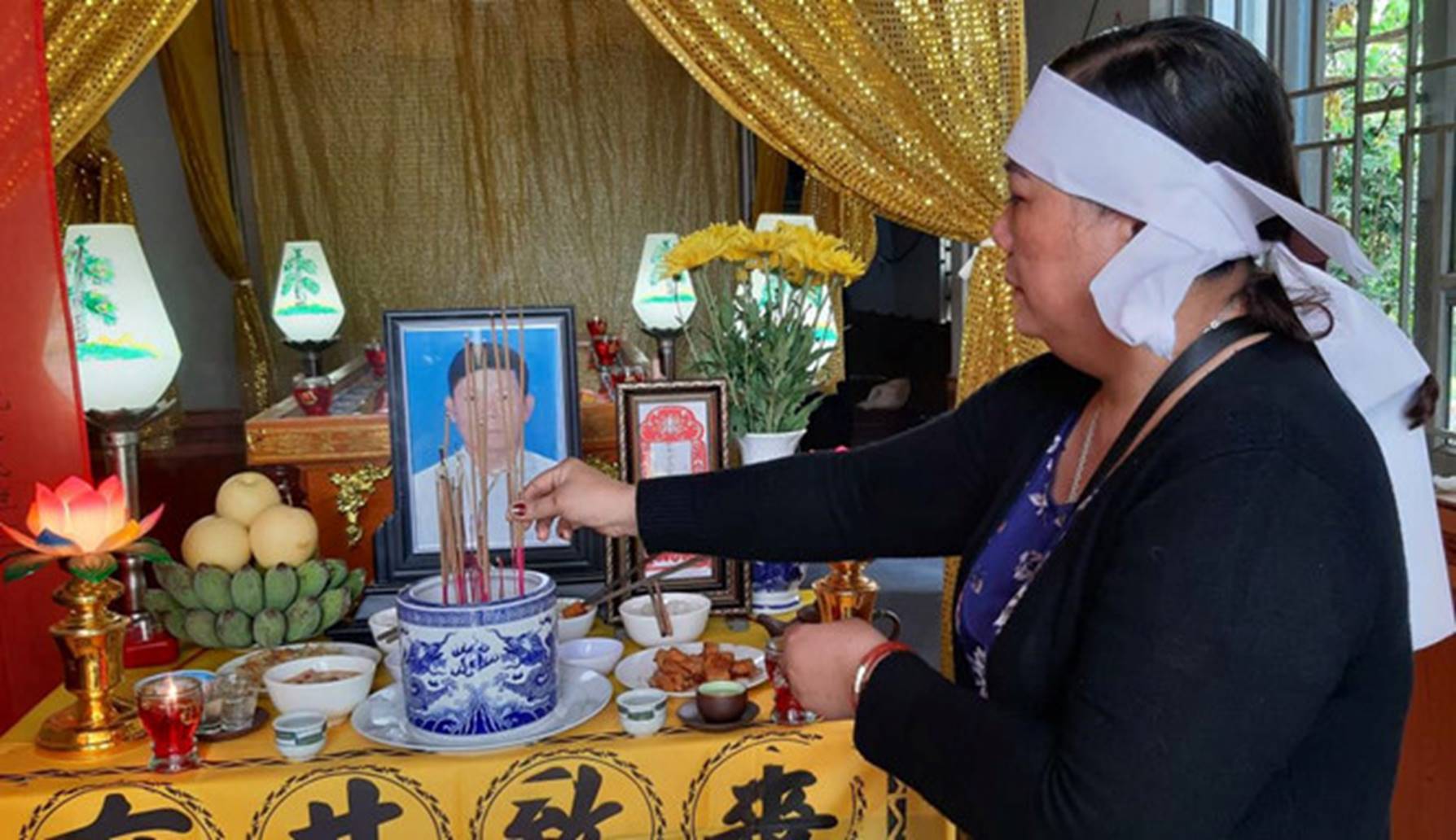 Buổi sáng định mệnh của 4 nạn nhân bị xe khách tông chết-1