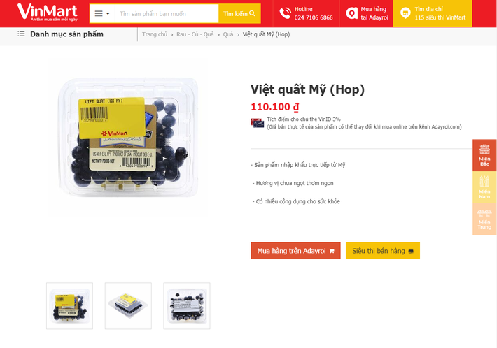 Sản phẩm Mỹ ồ ạt sale kịch liệt: Cherry, Việt quất giảm sâu cả 55%, tôm hùm, cua hoàng đế không còn là giấc mơ quá xa xỉ-6