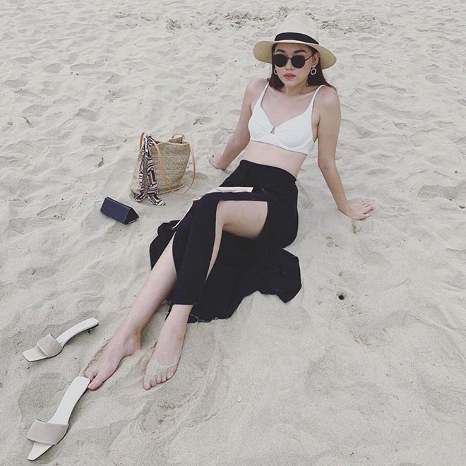 Cận cảnh vẻ xinh đẹp, gợi cảm của Á hậu 2 Hoa hậu Thế giới Việt Nam Nguyễn Tường San-9