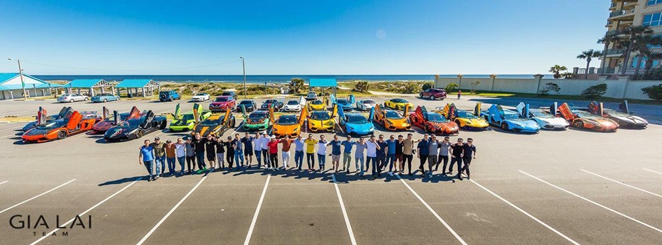 Không du lịch lãng mạn, vợ chồng Cường Đô La - Đàm Thu Trang hưởng tuần trăng mật cực chất bằng chuyến phượt cùng hội siêu xe-2