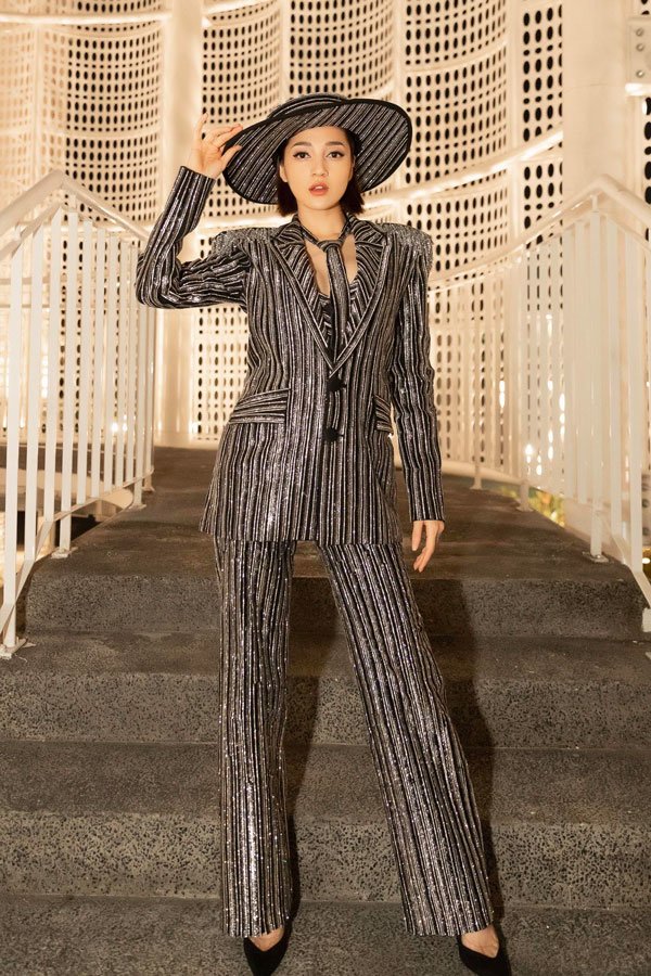 Từ khi cắt tóc ngắn, phong cách thời trang của Bảo Anh cứ thế lên đời!-8