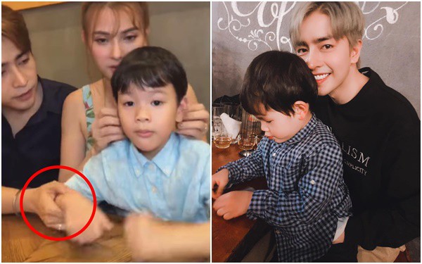 Xôn xao đoạn clip Thu Thủy bịt miệng con trai riêng khi nghe con khóc lóc nói: Ba đánh con-1