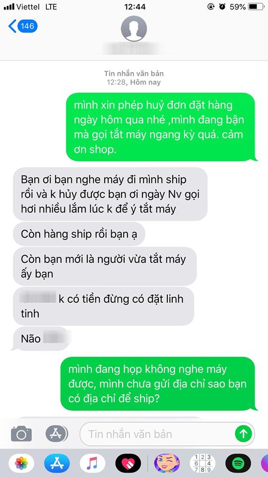 Cô gái tức giận hủy đơn rồi lên mạng bóc phốt nhân viên shop thời trang tắt máy trước, nào ngờ lại bị mắng ngược-2