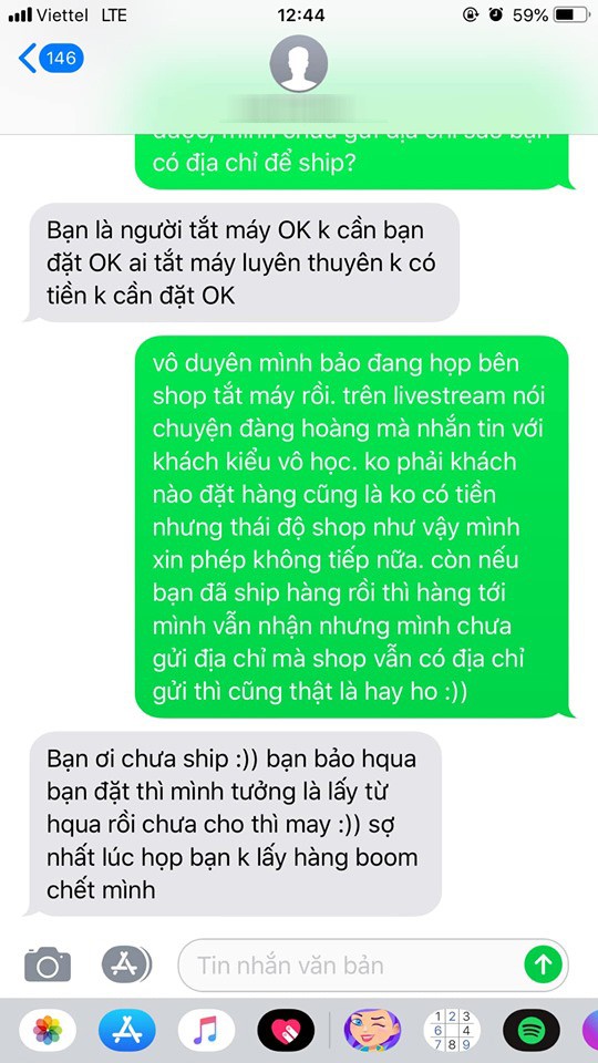 Cô gái tức giận hủy đơn rồi lên mạng bóc phốt nhân viên shop thời trang tắt máy trước, nào ngờ lại bị mắng ngược-3