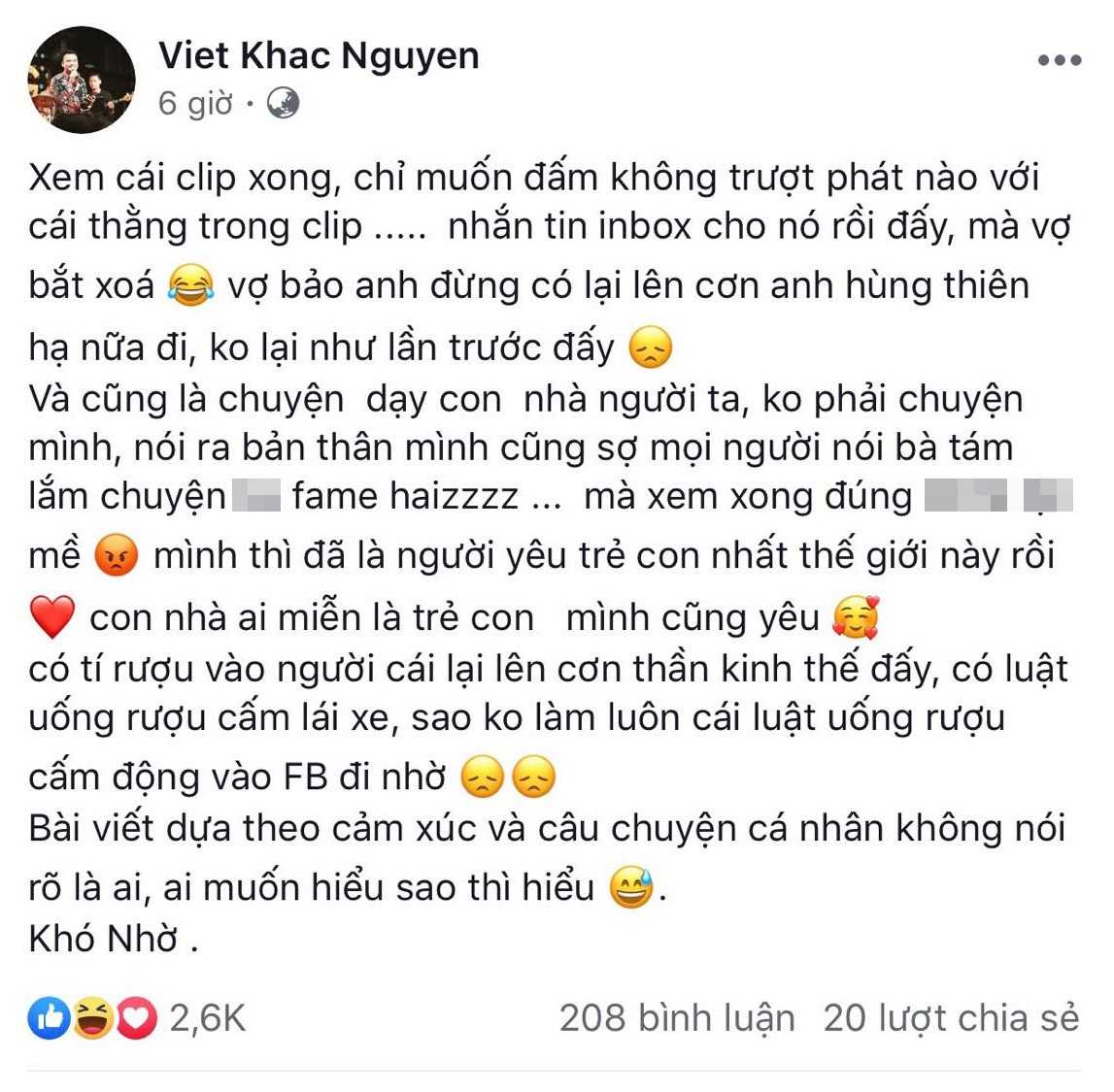 Loạt sao Việt thể hiện sự phẫn nộ trước hành động được cho là ngược đãi trẻ mà chồng kém 10 tuổi của Thu Thuỷ gây ra cho bé Henry-2