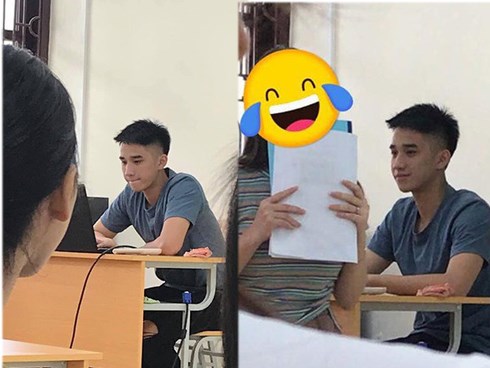 Chỉ với một bức hình chụp lén, nam sinh Nông nghiệp đẹp trai thu về