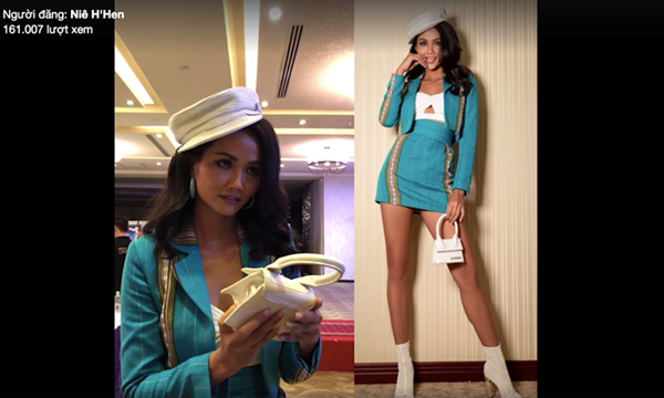 HHen Niê khiến fans ngã ngửa khi dùng túi hàng hiệu để...đựng chôm chôm-2