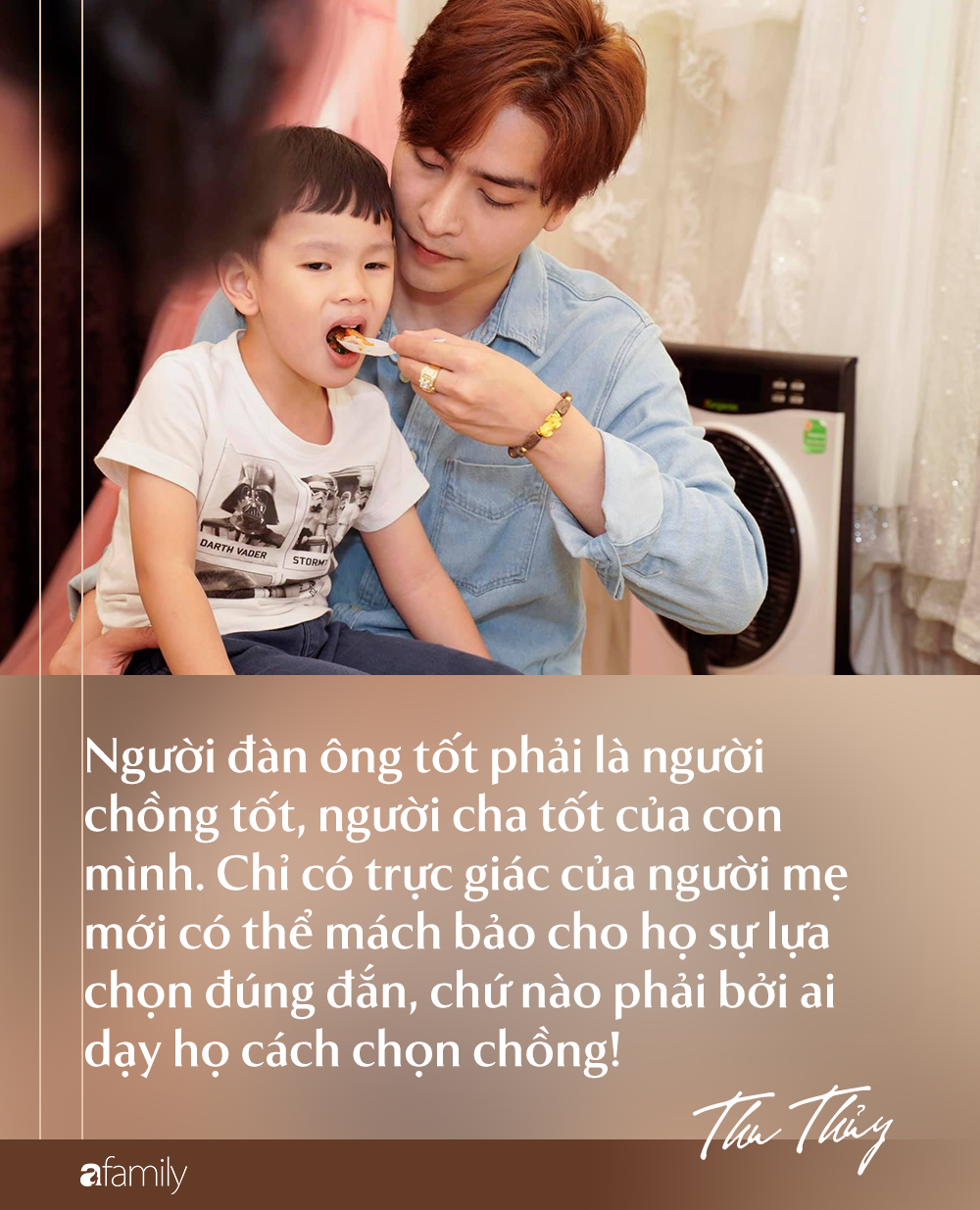Từ chuyện chồng trẻ Kin Nguyễn cấu tay con Thu Thủy: Đàn bà có con riêng tái hôn không chỉ là chuyện chọn chồng-3
