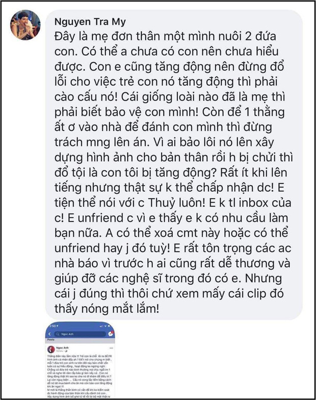 Cực căng: Trà My Idol tuyên bố hủy kết bạn với Thu Thủy giữa ồn ào bé Henry, gay gắt chia sẻ Đã là mẹ thì phải biết bảo vệ con mình”-1