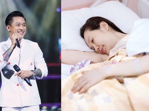 Tuấn Hưng gây xúc động với hình ảnh ngủ thiếp dưới sàn vì mệt khi trông vợ sau sinh lần 3-6