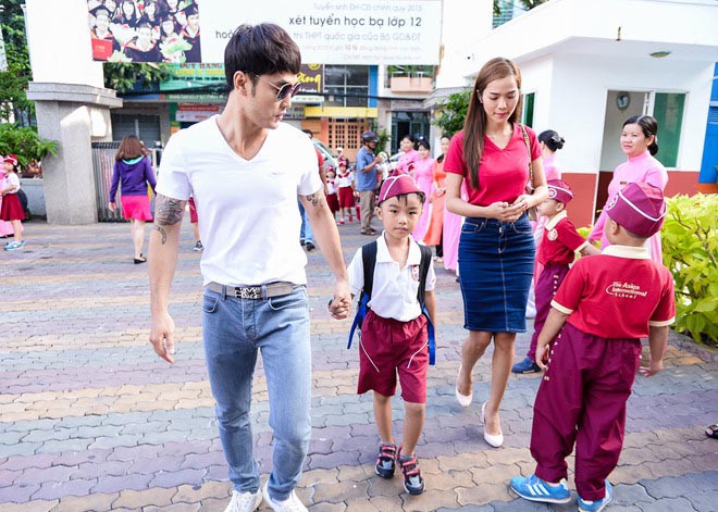 Là bạn thân Thu Thủy, Ưng Hoàng Phúc đối xử với con riêng của vợ như thế nào?-5