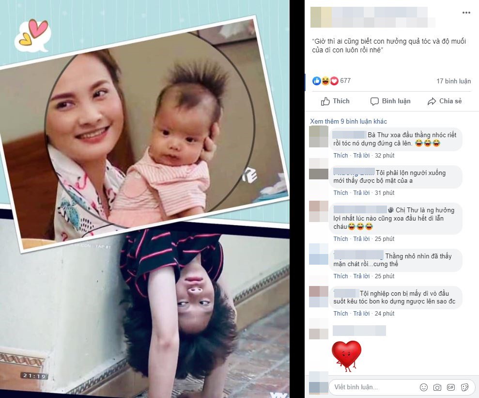 Về nhà đi con: Không phải bố Vũ hay mẹ Thư, mái tóc dựng đứng và độ mặn của cu Bon được di truyền từ người này-1