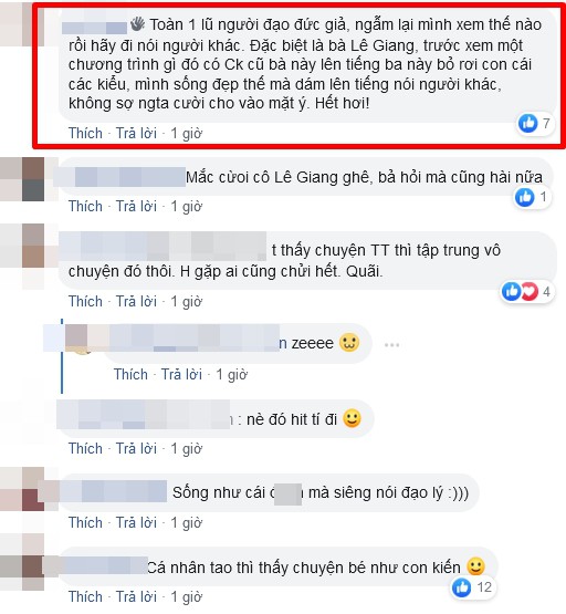 Lỡ miệng chỉ trích hành vi của Kin Nguyễn, nghệ sĩ Lê Giang bị cư dân mạng lật lại quá khứ người mẹ tồi-3