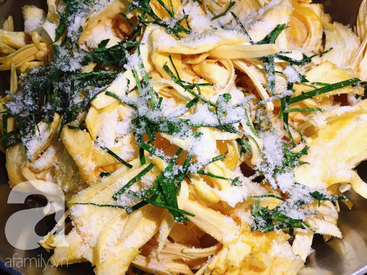 Các chị ơi ăn mít xong đừng bỏ xơ, có món này ngon đến ngỡ ngàng mà chỉ làm từ xơ mít!-2