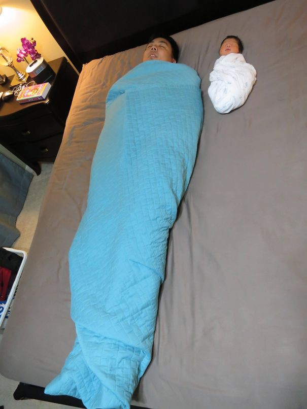 Những bức ảnh cha và con trai chứng minh mẹ có đẻ thế đẻ nữa vẫn không thoát kiếp đẻ thuê-9