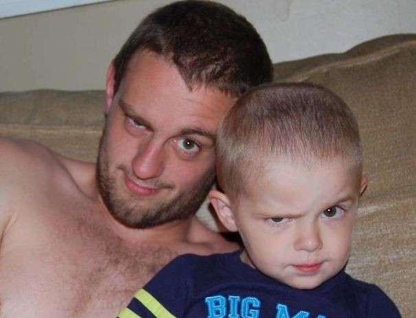 Những bức ảnh cha và con trai chứng minh mẹ có đẻ thế đẻ nữa vẫn không thoát kiếp đẻ thuê-24