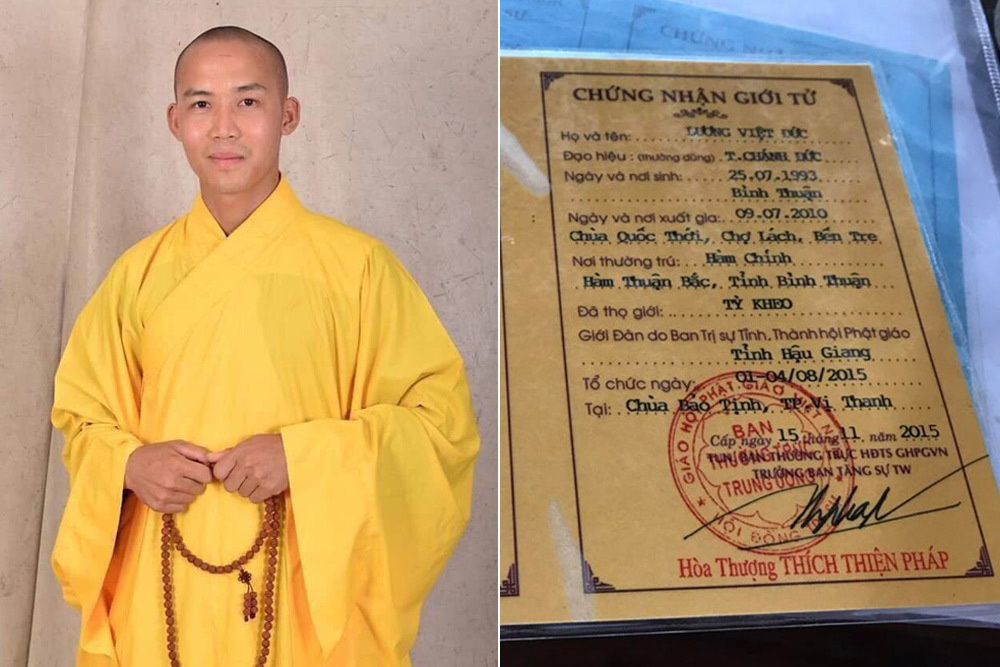 Thầy tu đánh thậm tệ bé trai 11 tuổi nghi sử dụng giấy tờ giả-1